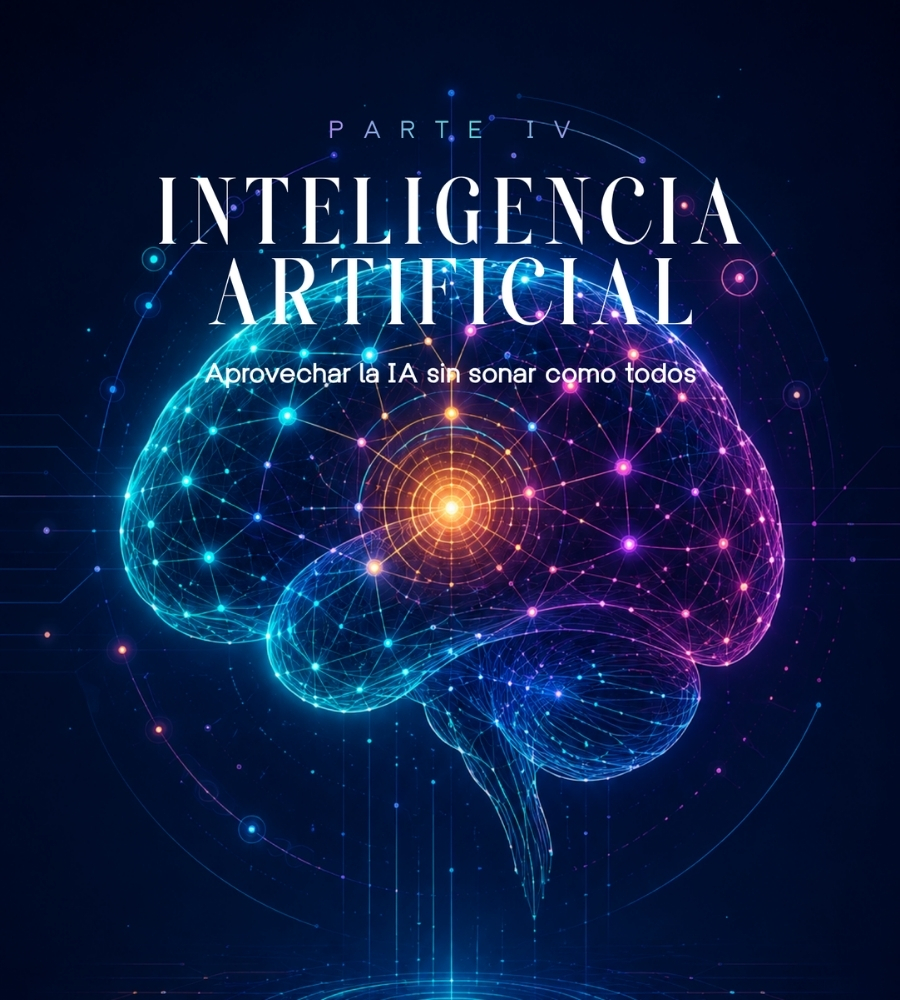 Portada de la parte de Inteligencia Artificial del manual El Mapa Digital